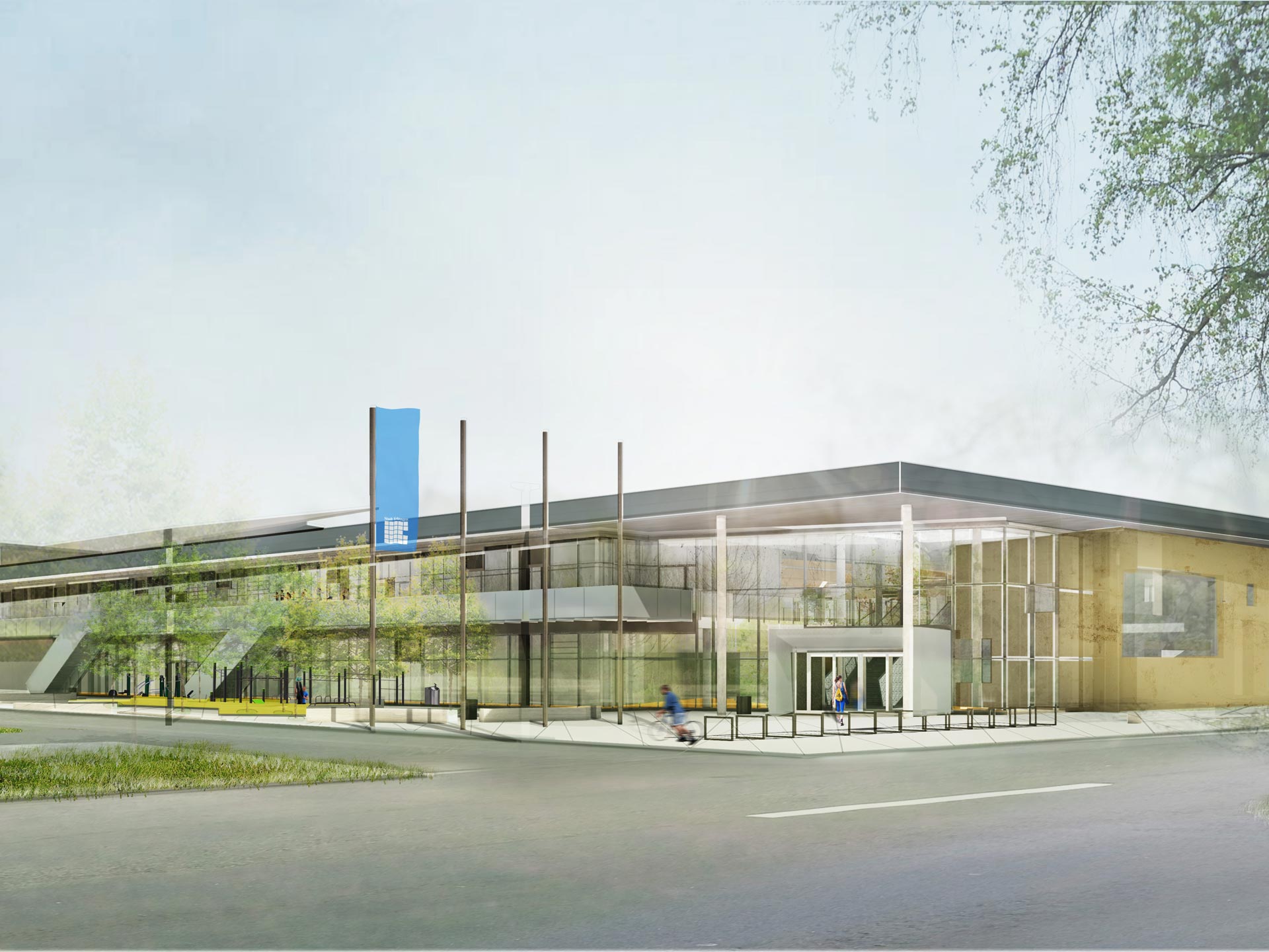 Community and Health Centre with Sports Hall