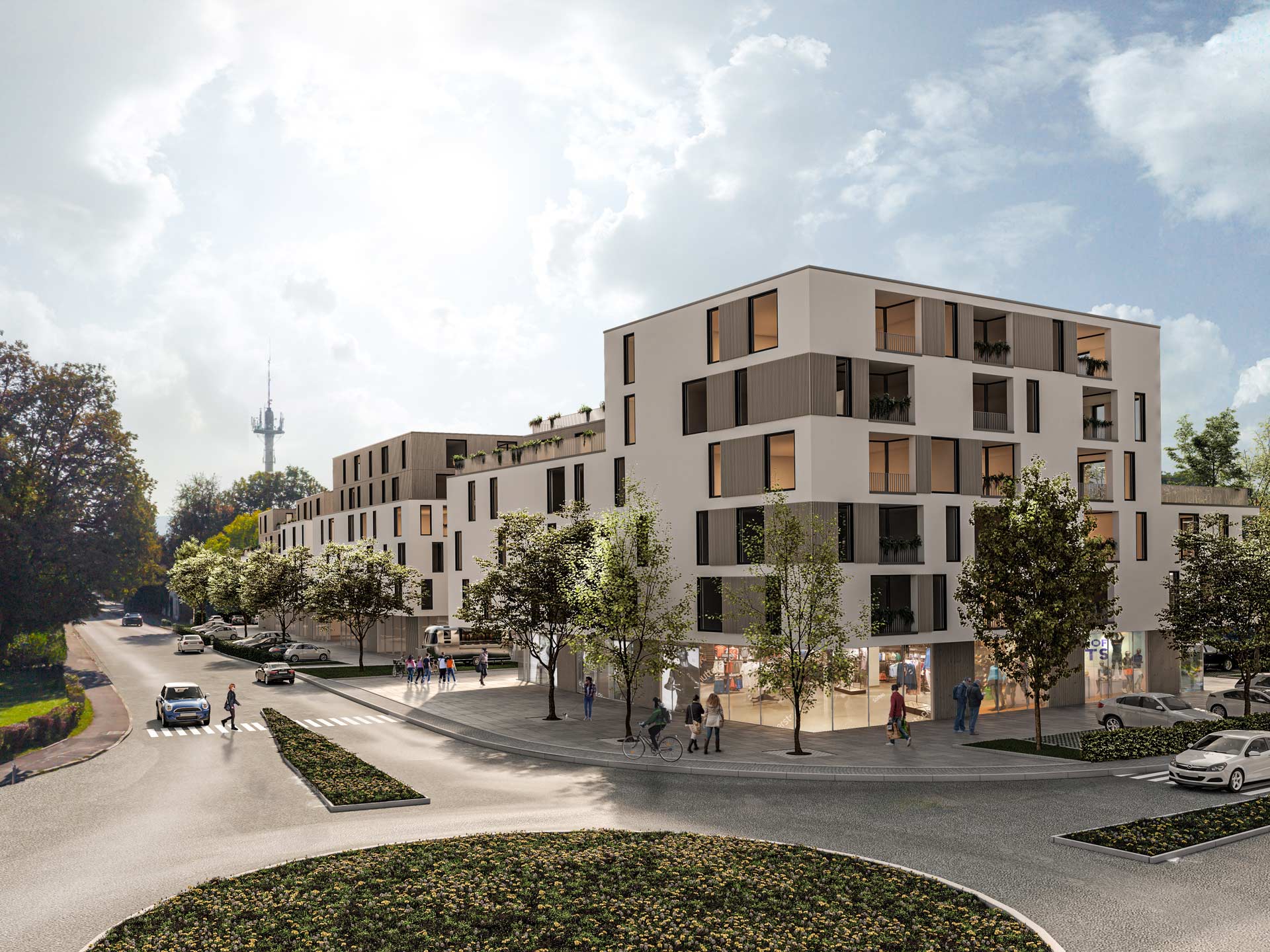 Westend Buildings for Mixed Use